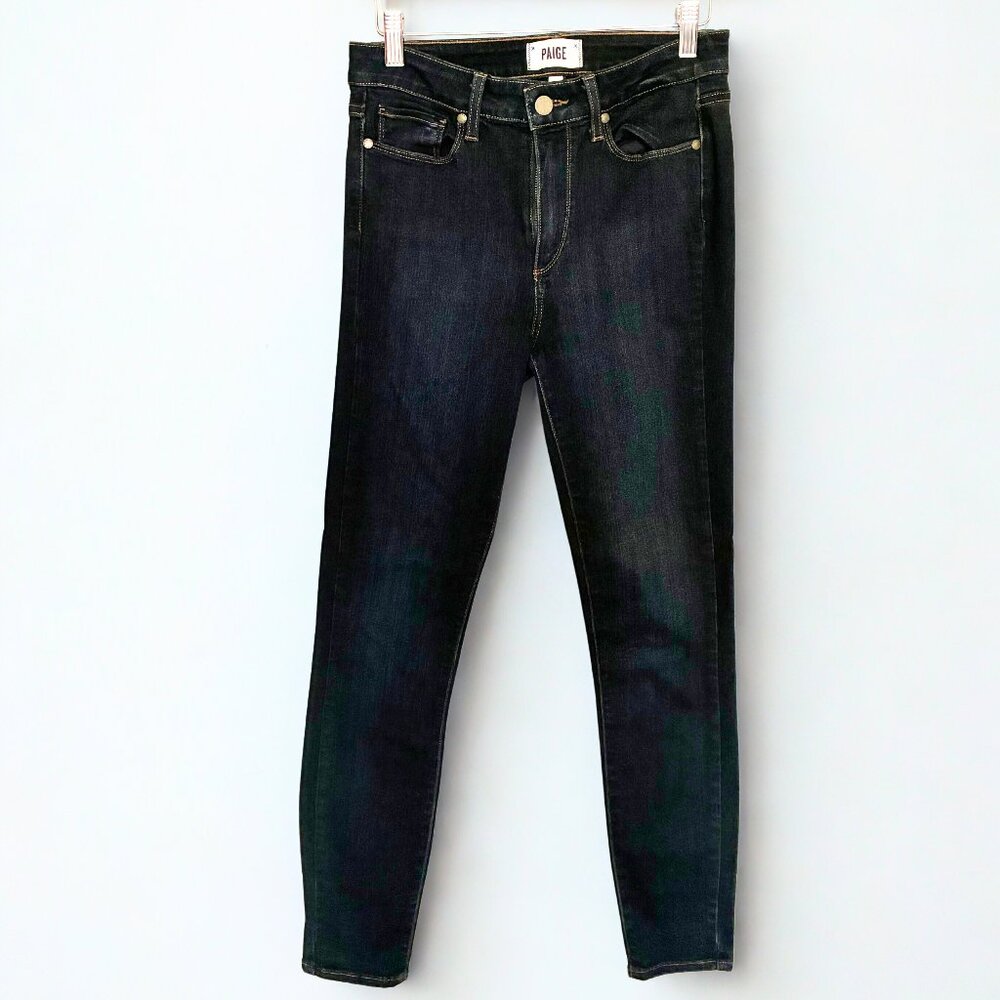 Paige Indigo Hoxton Ankle Skinny Jeans Size 28